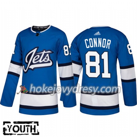 Dětské Hokejový Dres Winnipeg Jets Kyle Connor 81 Alternate 2018-2019 Adidas Authentic